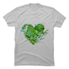green heart shirt